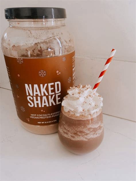 A Vegan Frozen Hot Chocolate Recipe Inspired By Serendipity 3Featuring Naked Nutrition Broke