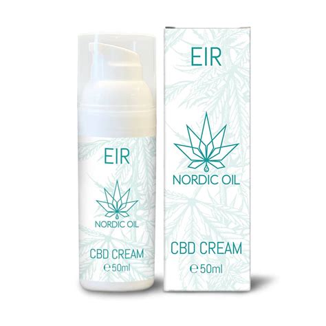 Nordic Oil CBD Creme EIR Gethemp De