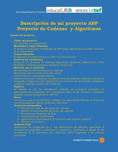 Prototipo De Proyecto Final PDF