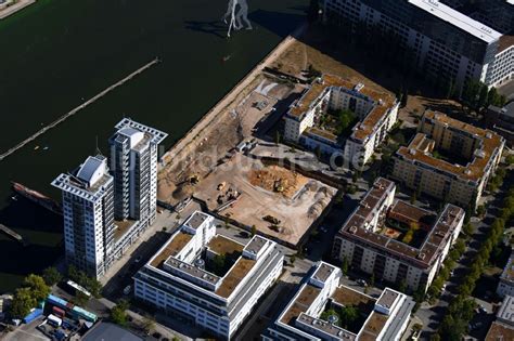 Berlin Aus Der Vogelperspektive Baustelle Zum Neubau Des Hochhaus