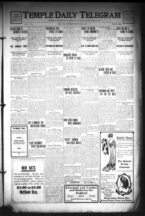 Temple Daily Telegram (Temple, Tex.), Vol. 2, No. 90, Ed. 1 Wednesday
