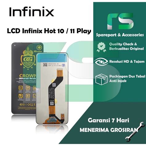 Lcd Infinix Hot Play Hot Play X X B X C Fullset Touchscreen Lazada Indonesia