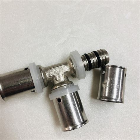 Factory Supply Water Tube Connector Brass Pex Press Fitting China