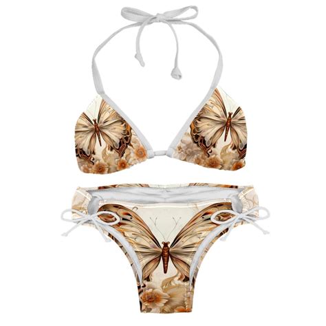 Butterfly Fission Diagram Women S One Piece Swimsuit Bikini Set With