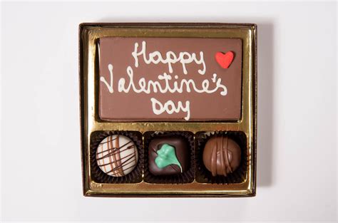 Valentine Assorted Chocolate Truffle Message T Box Maitland