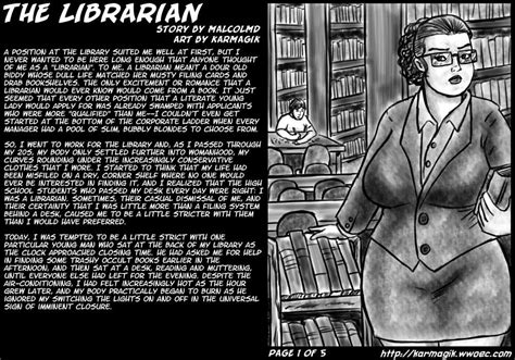 The Librarian Karmagik Porn Comic AllPornComic