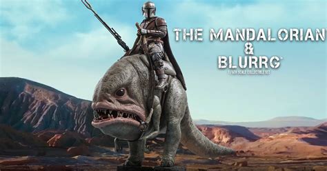 Hot Toys TMS 曼達洛人曼達洛人布勒格獸Mandalorian and Blurrg 比例收藏套裝組