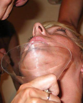 HORNY GANGBANG SLUT FACIALED AND DRINKING Porn Pictures XXX Photos Sex Images PICTOA