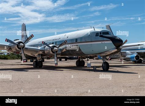 Douglas Vc 118a Liftmaster Air Force At Pima Air And Space Museum In