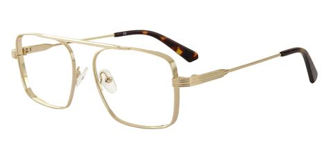 Conover Aviator Prescription Glasses - Gold | Men's Eyeglasses | Payne ...