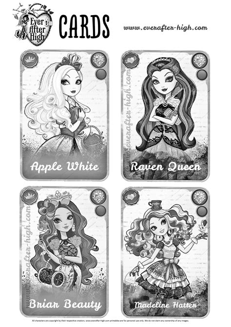 Coloriage De Ever After High à Imprimer Ever After High Kids Coloring