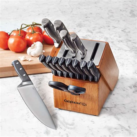 Calphalon Classic Sharpin 15 Piece Self Sharpening Knife Block Set Reviews Crate And Barrel Canada