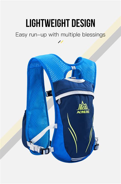 Aonijie E Outdoor Running Backpack Rucksack Bag Vest Harness With