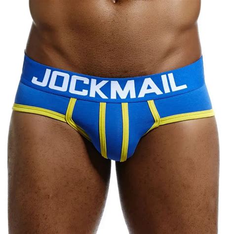 Jockmail Ropa Interior Sexy Gay Para Hombre Calzoncillos De Algod N Suspensorio Para Gais