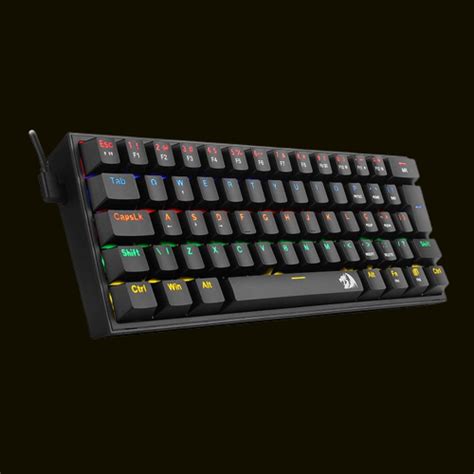 TECLADO GAMER REDRAGON FIZZ RAINBOW K617-R-B SWITCH BROWN - R2 Computadores