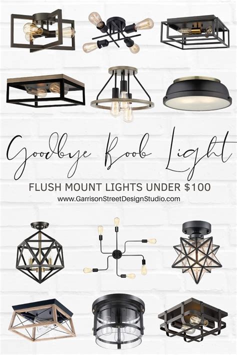 Goodbye Boob Light Flush Mount Lights Under Garrison Street