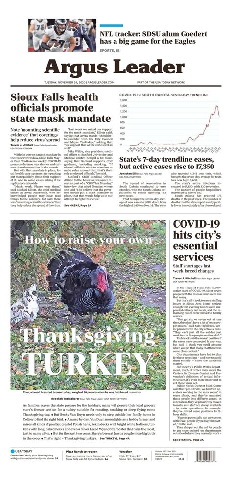 'It's real': Newspaper front pages show struggles to control the virus