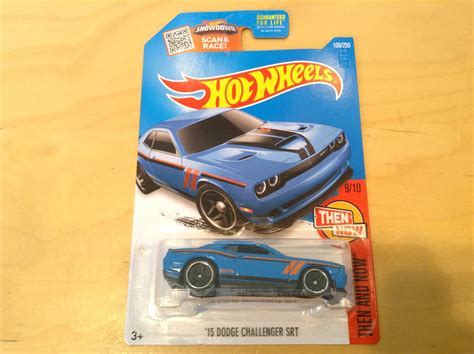 JULIAN S HOT WHEELS BLOG 15 Dodge Challenger SRT Hellcat 2016 Then And Now