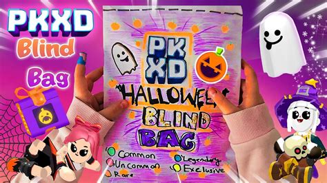 Pk Xd Halloween Blind Bag Unboxing Pk Xd Arts Crafts Youtube