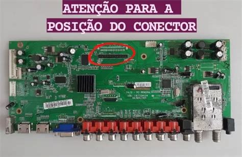 Placa Principal Tv Cce Stile D4201 Leia Atenção Parcelamento