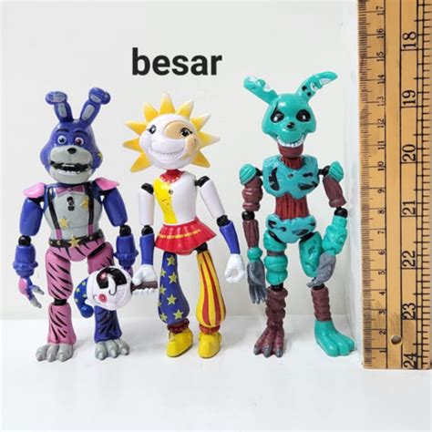 Jual Fnaf Five Nights At Freddys Figure Glamrock Bonnie Sunrise