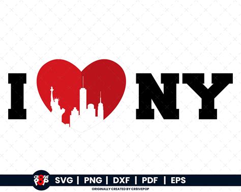 I Love Ny Svg New York Svg New York City Svg State Svg New York State Svg Svg Files For