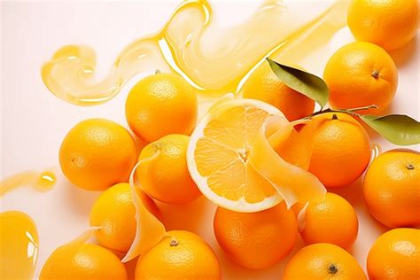 Orange Peel Citrus Peel Extract Extract Background Vitamin C Orange