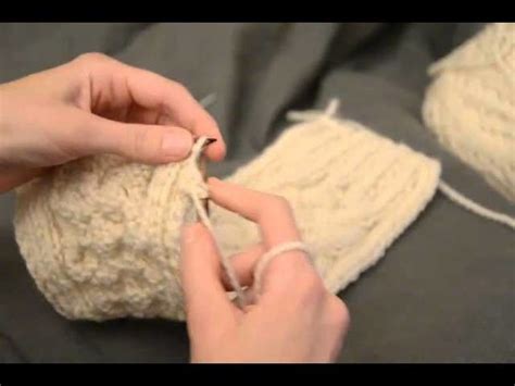 Comment réaliser une torsade nattée double Comment tricoter Tricot