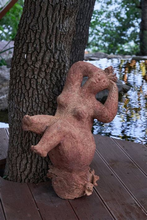 Sculpture Of A Naked Woman Stock Image Image Of Concept 296175509