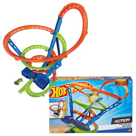 Set Masinuta Hot Wheels Circuit Extrem Mthgv O Ani Multicolor