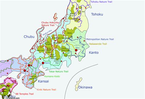 Nakasando japan trail map - Expat Hikers
