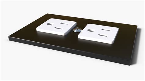 Power Socket 3D Model - TurboSquid 1825073