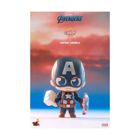 Figurine Cosbi Captain America Cm HOT TOYS Avengers Endgame Marvel Cdiscount Jeux