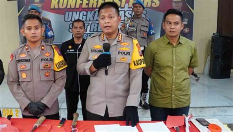 Pelaku Ditangkap Polisi Dalami Kasus Tawuran Tewaskan Pelajar Di