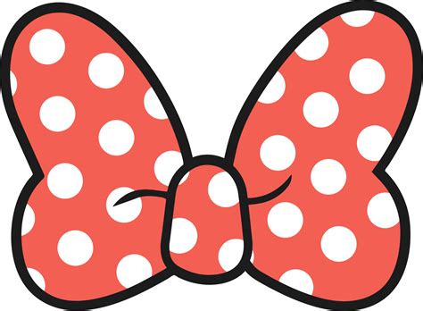 Minnie Mouse Bow Svg Png Clear Background