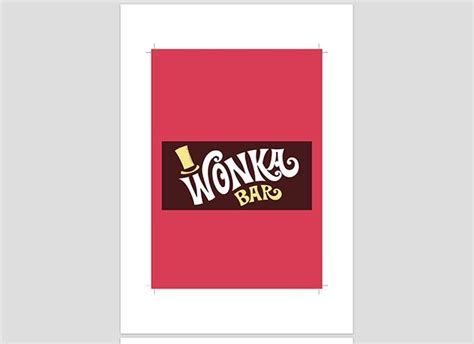 Printable Wonka Bar Wrapper Pdf - Printable Templates