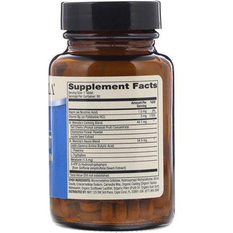 Dr. Mercola, Sleep Support with Melatonin, 90 Tablets - iHerb