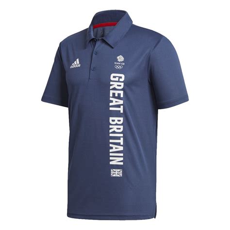 Adidas Team GB Mens Polo Shirt - Men from excell-sports.com UK