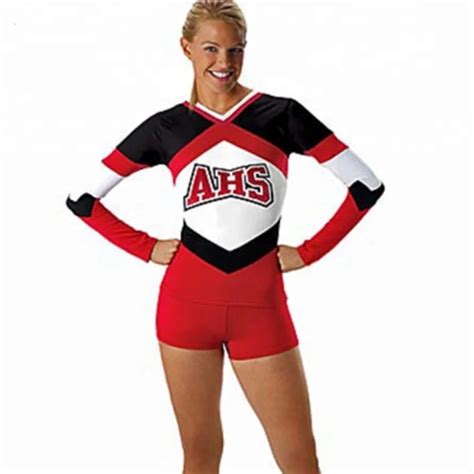 High Quality Spandex Cheerleading Top With Shorts For Sexy Girls With