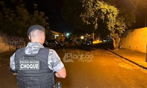 Após denúncia PM desloca até residência e homem ao apontar arma para