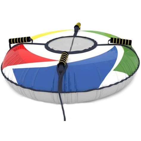 Надувная ватрушка с автокамерой PolyTube Радуга 100 см PT1019К ...