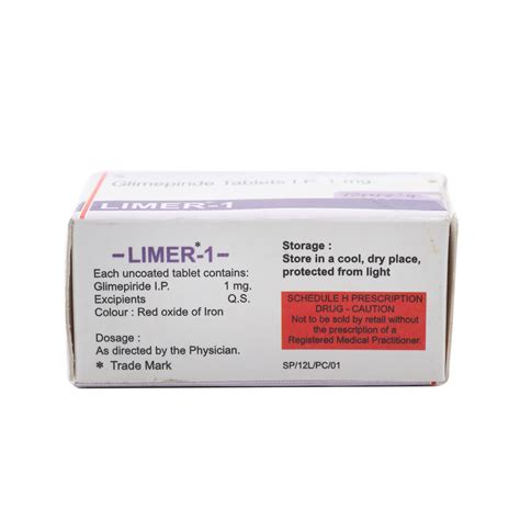 Limer 1 mg Tablet 10's Price, Uses, Side Effects, Composition - Apollo ...