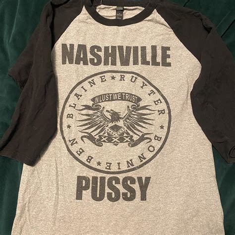 Nashville Pussy Dated Canadian Tour Baseball Depop
