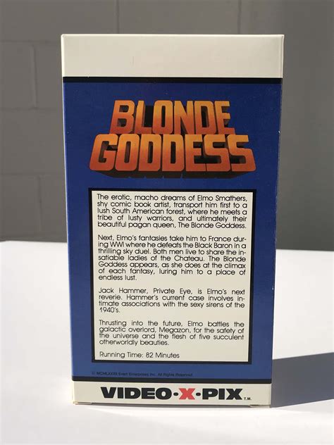 Blonde Goddess Vhs Distribpix
