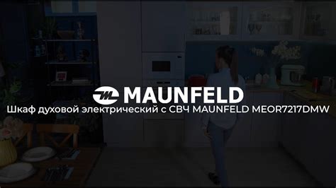Шкаф духовой электрический с СВЧ MAUNFELD MEOR7217DMW - YouTube