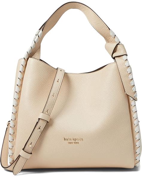 Kate Spade New York Knott Whipstitched Pebbled Leather Medium Crossbody Tote