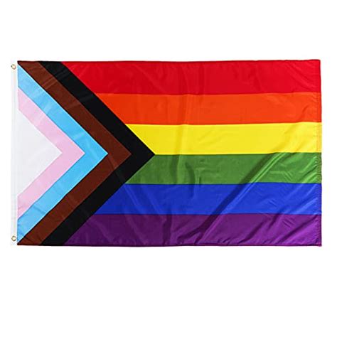 Topflags Pride Flag Outdoor Progress Pride Flags X Gay Bisexual