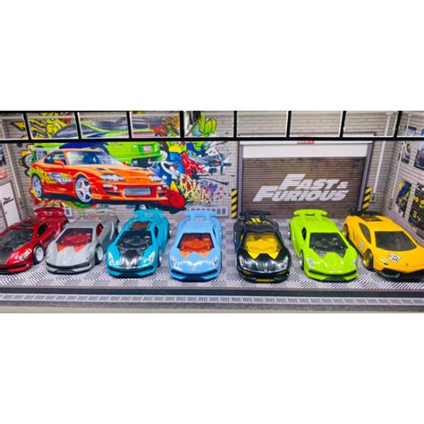 Hot Wheels Lamborghini Sesto Elemento Rubber Tire Loose For Sale Shopee Malaysia