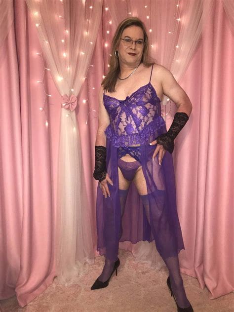 TV Joanie A Mature TV Wears Her Purple Passion Photo AShemaletube