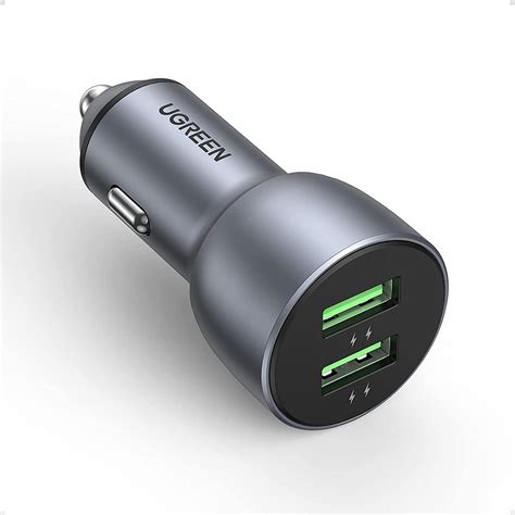 Автомобильное Зарядное Устройство для Телефона UGREEN CD213 36W 2xUSB ...